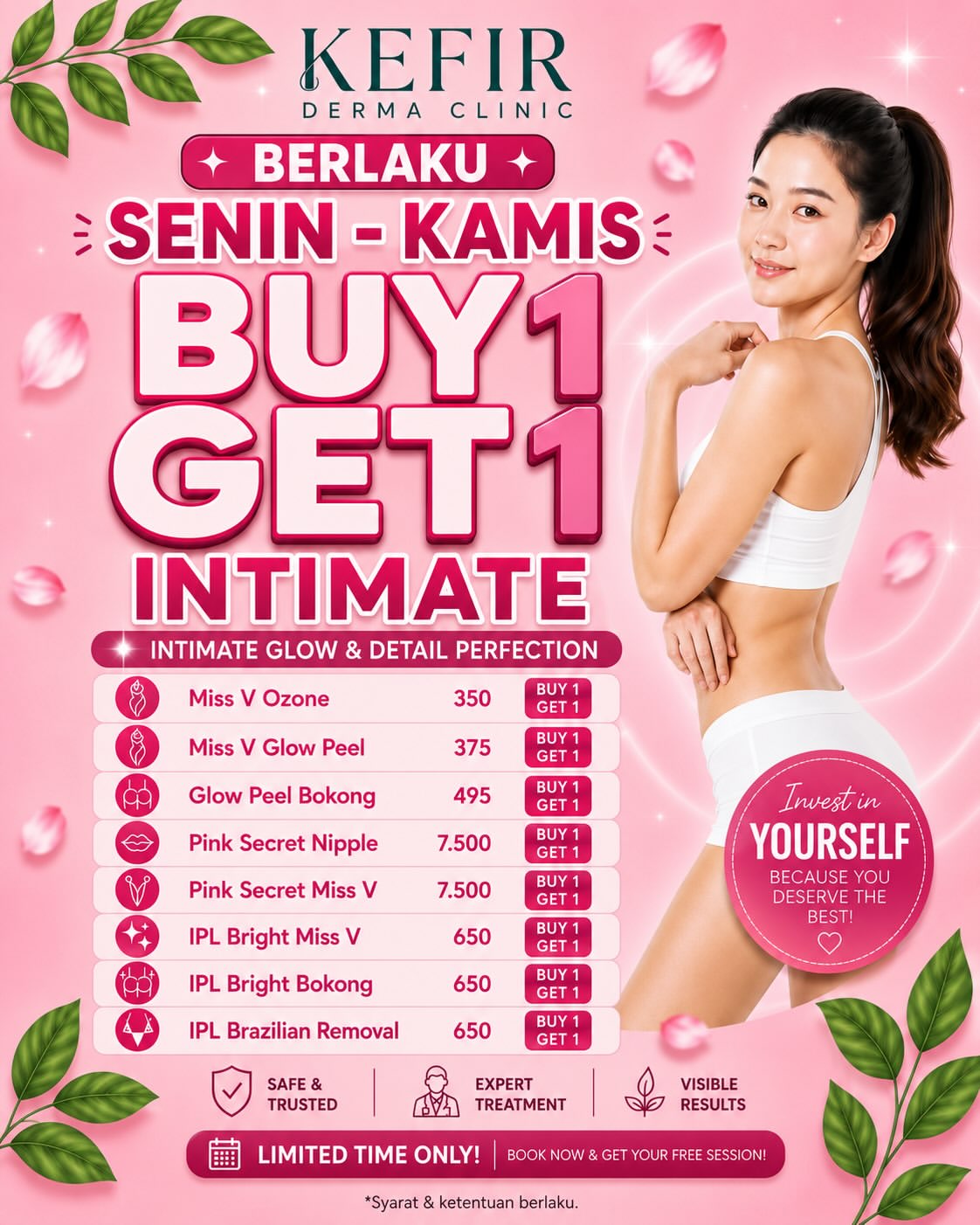 Buy 1 Get 1 Khusus Treatment Intimate!